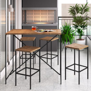 Comedor Alto Steel Quadra