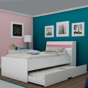 Cama Teen Blanca
