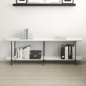 Sofá Table Iron Off White