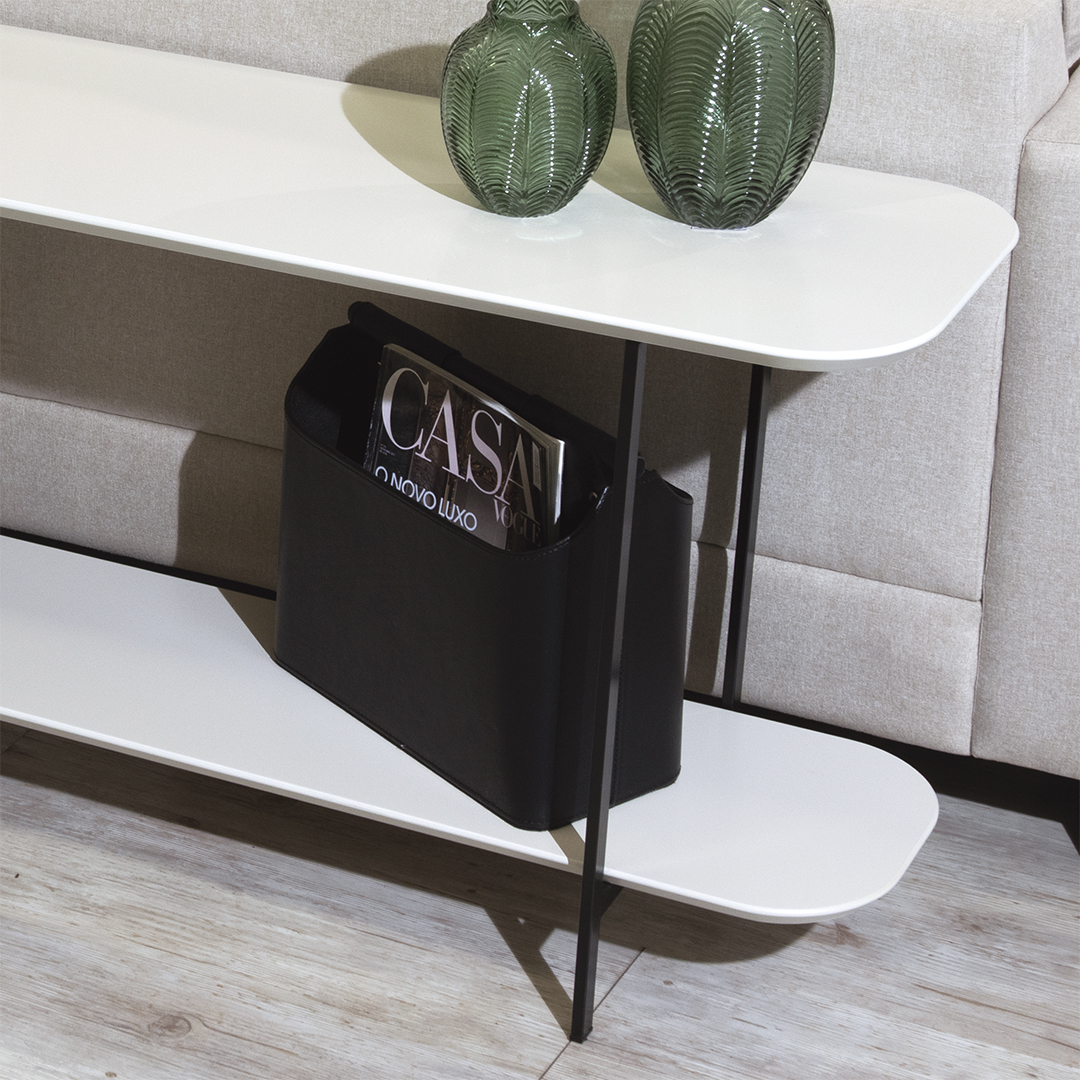 Sofá Table Iron Off White - Imagen 2