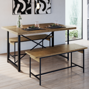 Comedor York 27925 + Bancas