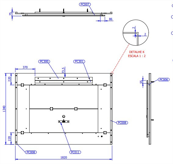 Panel Oslo 1.8 Gris - Imagen 3