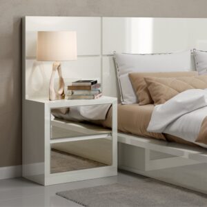 Velador Tw141 Espejado Off White