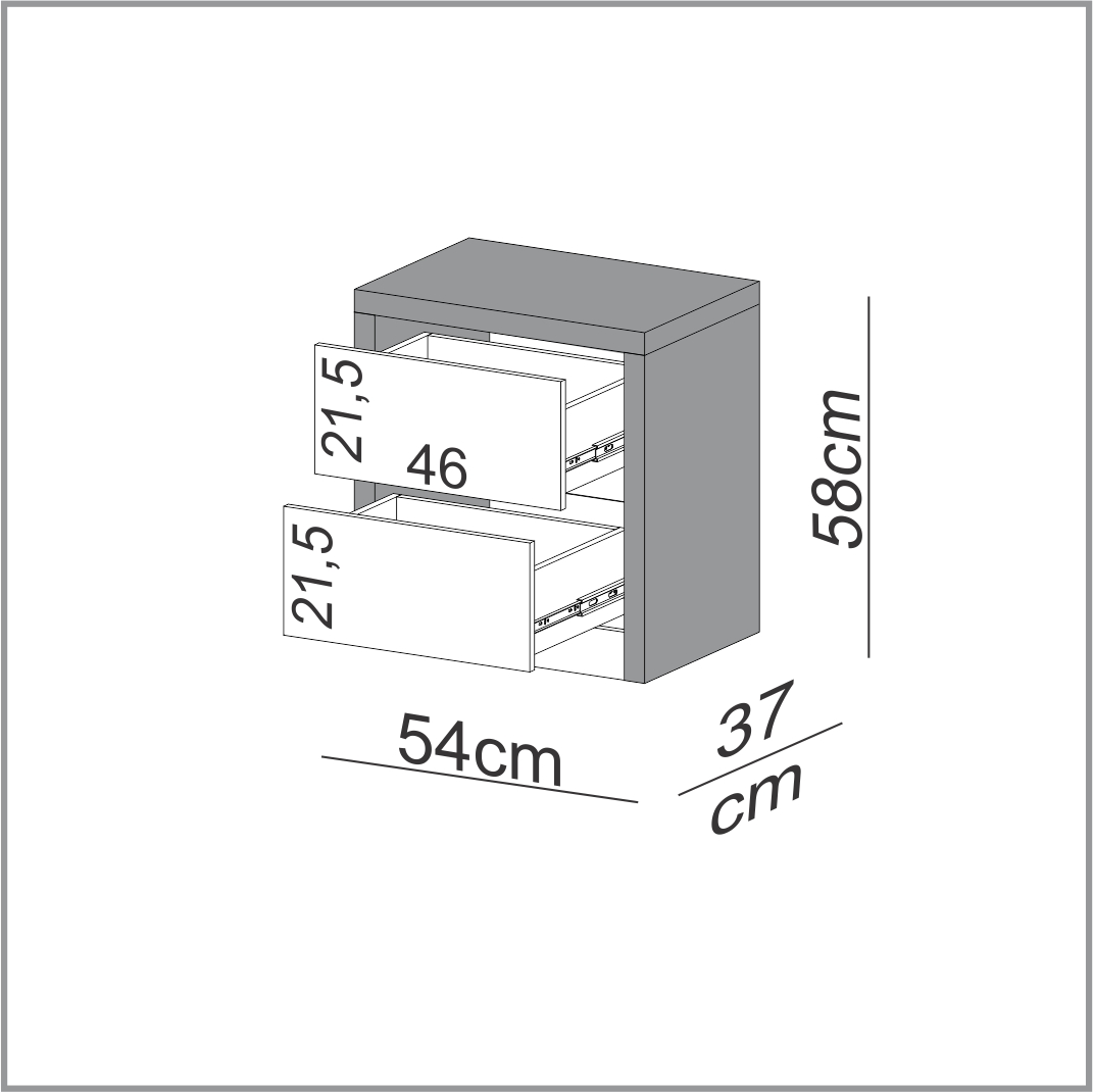 Velador Tw141 Espejado Castaño - Imagen 3