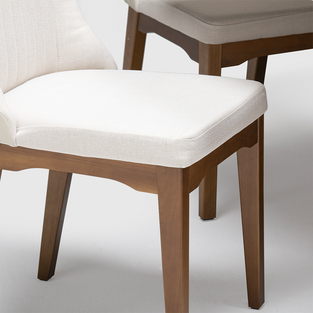 Comedor 1.8 Lucerna 6 sillas Elsie Beige - Imagen 3
