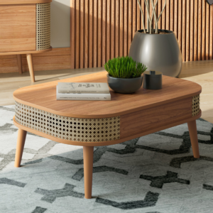 Mesa de Centro Nature Curvy Ratán