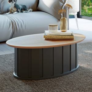 Mesa de Centro Ova Black