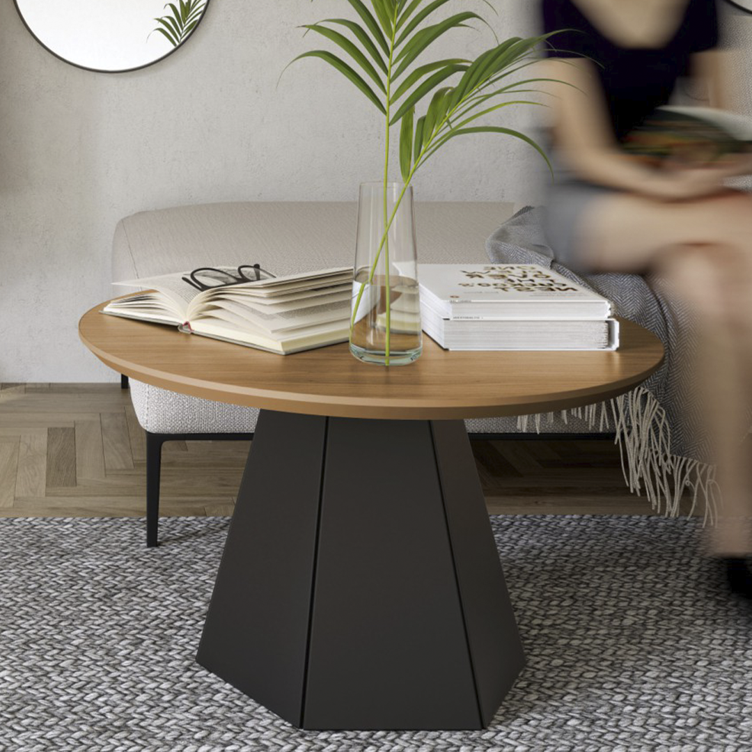 Mesa de Centro Geo Negro