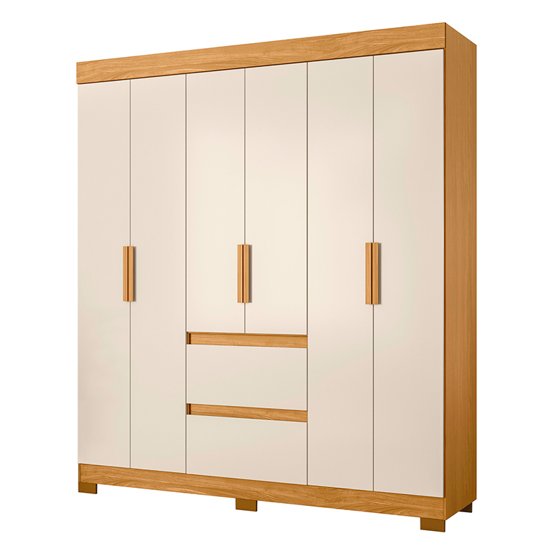 CLOSET ESSENZA 6 PUERTAS 2 CAJONES - Imagen 4