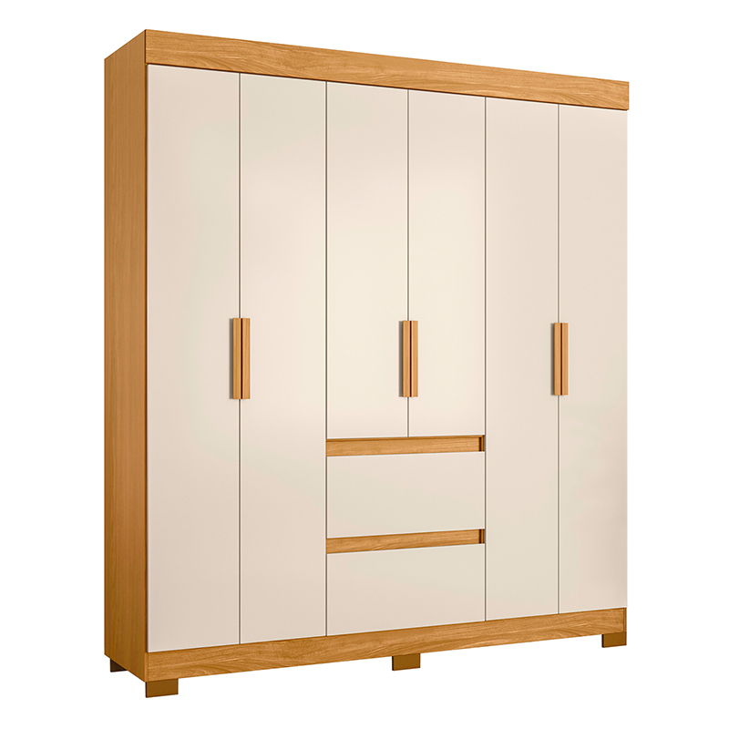 CLOSET ESSENZA 6 PUERTAS 2 CAJONES - Imagen 3