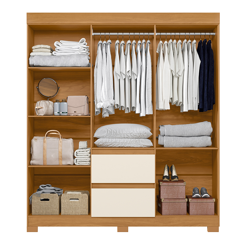 CLOSET ESSENZA 6 PUERTAS 2 CAJONES - Imagen 2