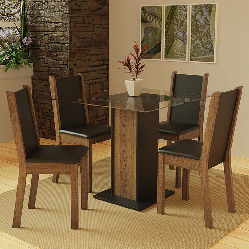 JUEGO DE COMEDOR JOHN GRECO 4 SILLAS