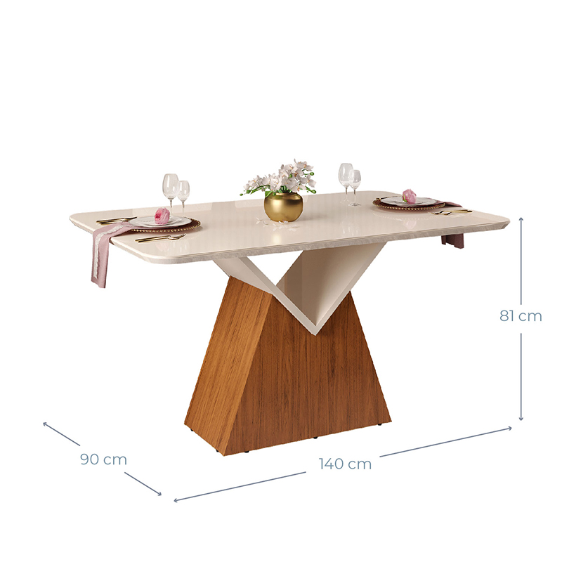 JUEGO DE COMEDOR ARGO 6 SILLAS - Imagen 2
