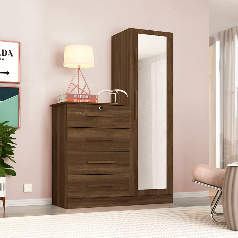 CÓMODA BELIZE 4 CAJONES 1 PUERTA