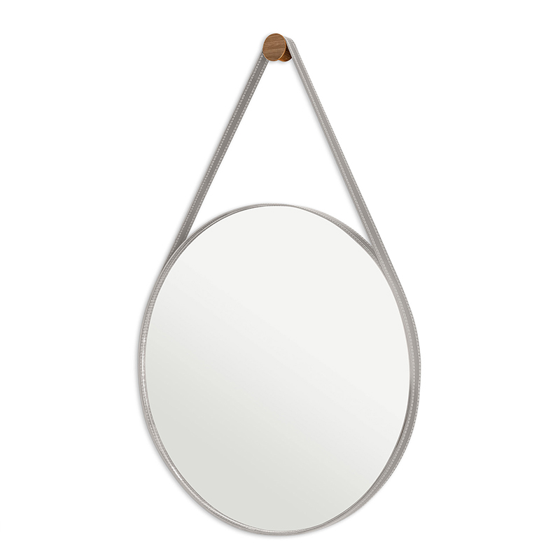 ESPEJO DECORATIVO COLGANTE ADNET 60 GRIS - Imagen 2