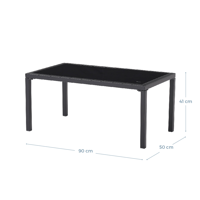 SET DE TERRAZA BARNARD NEGRO - Imagen 4