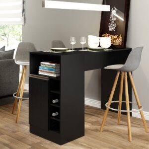 Mesa Comedor de Diario Paulina - Negro
