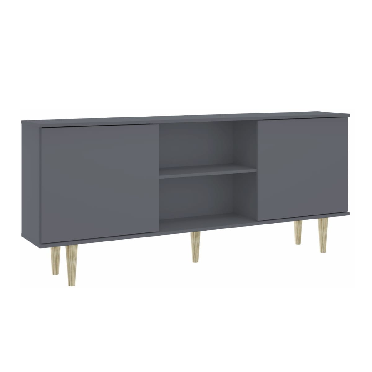 Rack 70" Siena - Gris - Imagen 2
