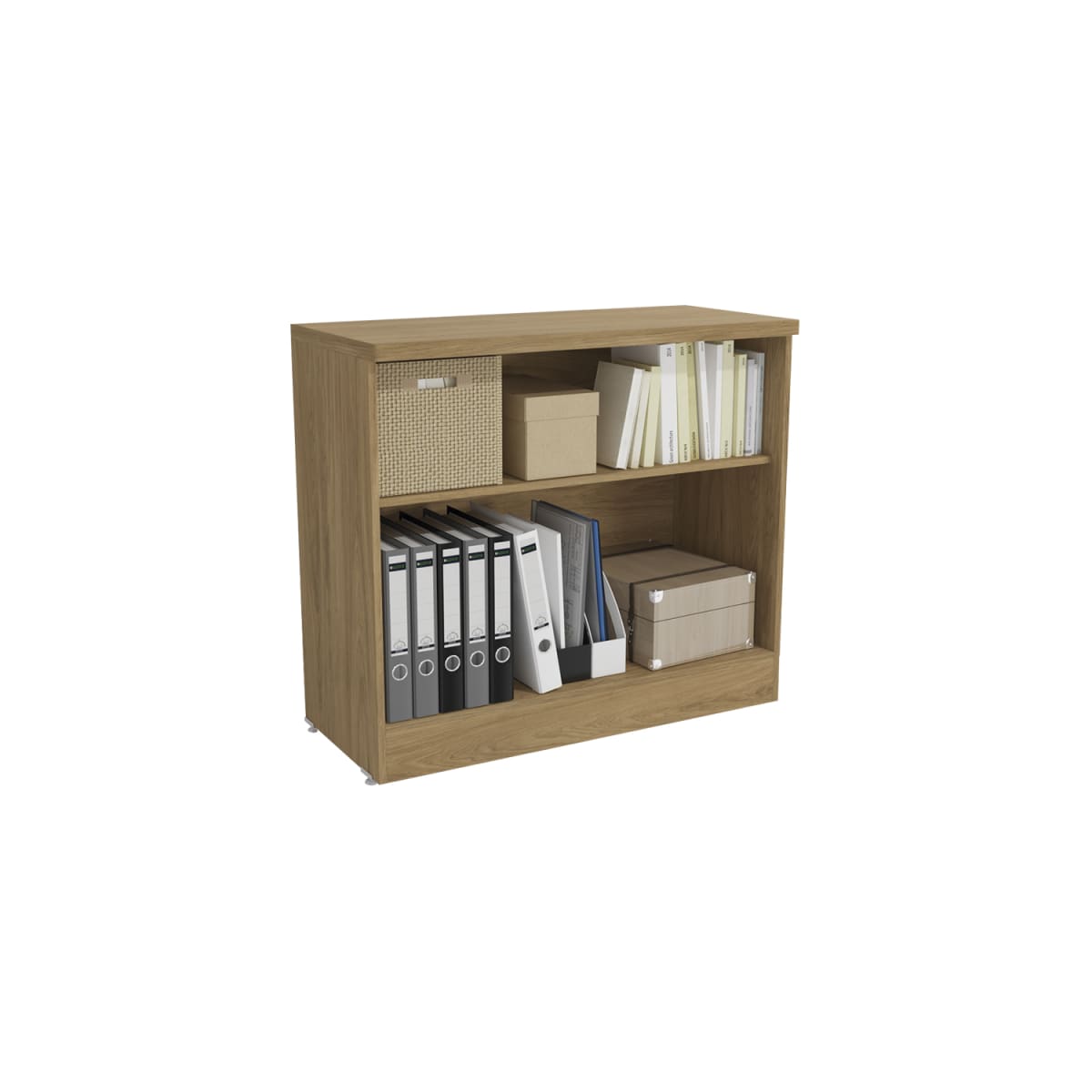 Armario Office con Llave Versátil - Castaño - Imagen 3