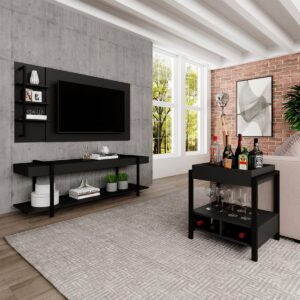 Panel Tv 50" Habitat - Negro Mate
