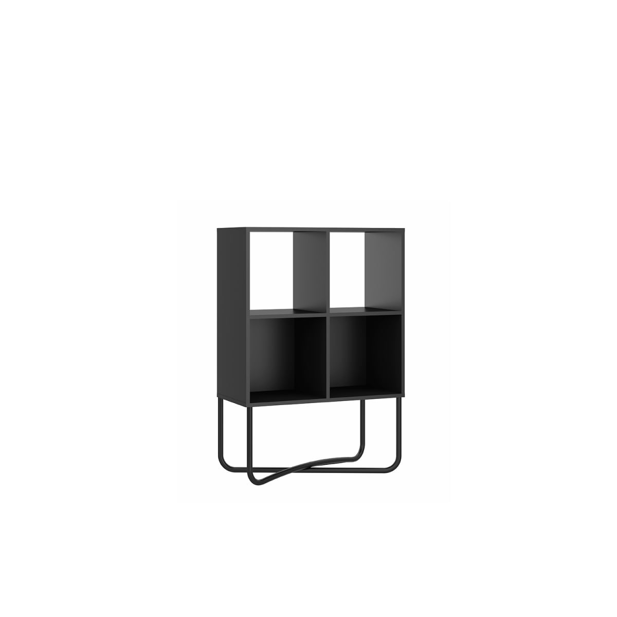 Estante 2 Niveles Connect - Negro Mate - Imagen 2