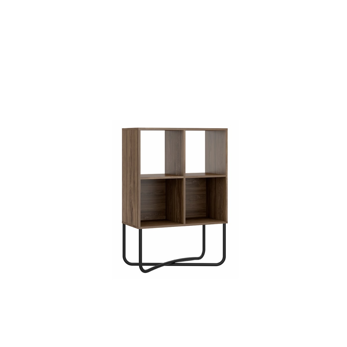 Estante 2 Niveles Connect - Legno / Negro Mate - Imagen 2