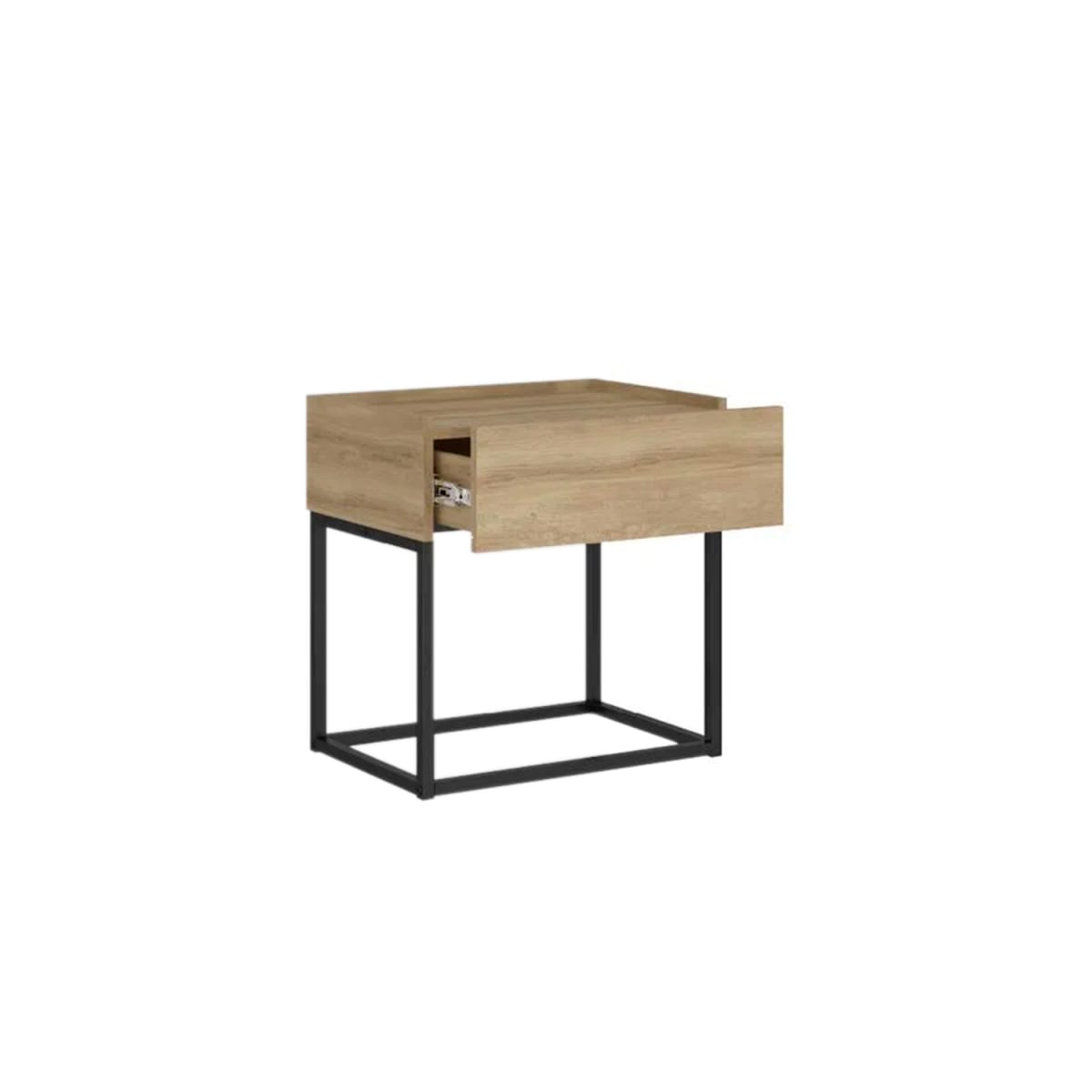 Velador Home Design - Noce / Negro Mate - Imagen 3