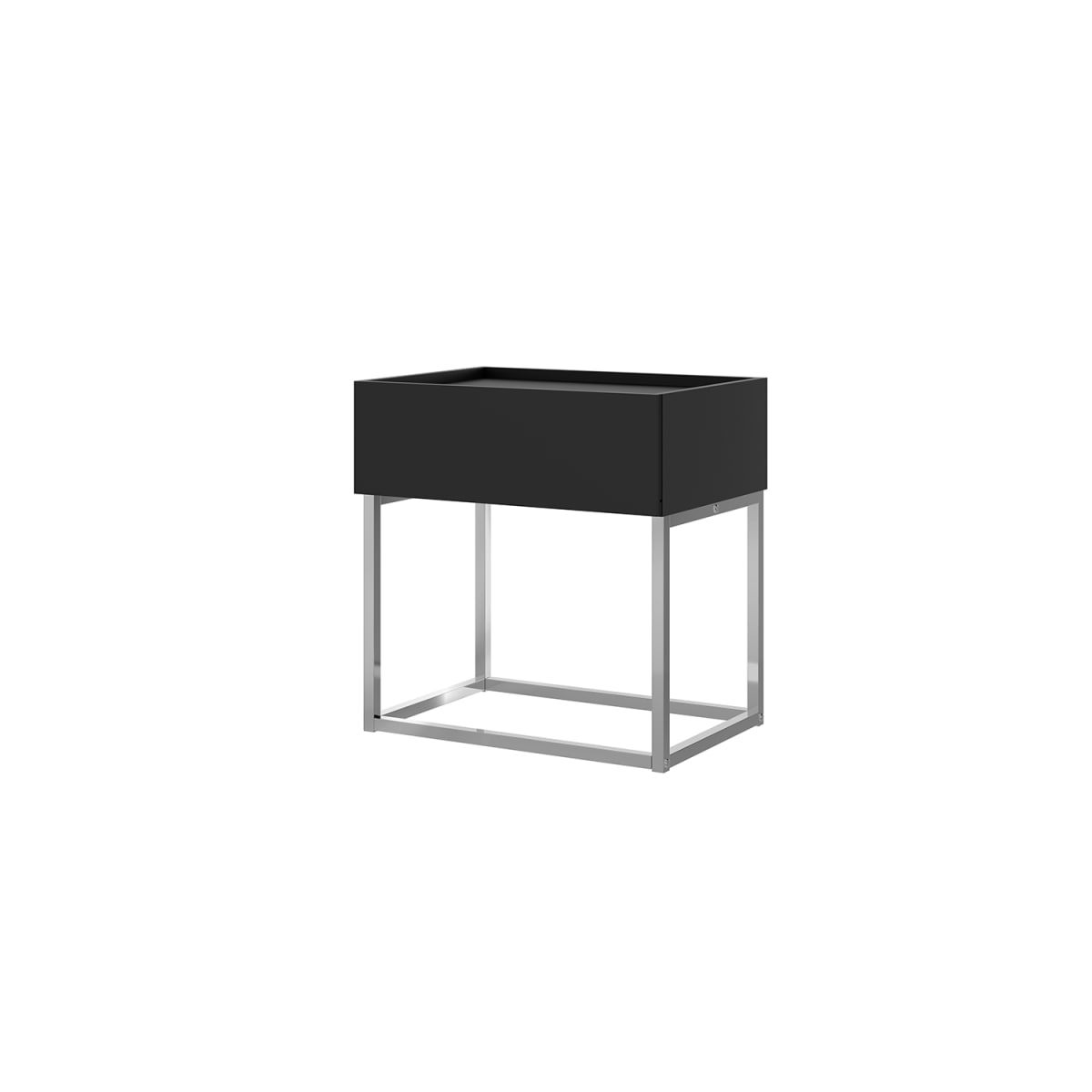 Velador Home Design - Negro / Cromado - Imagen 2