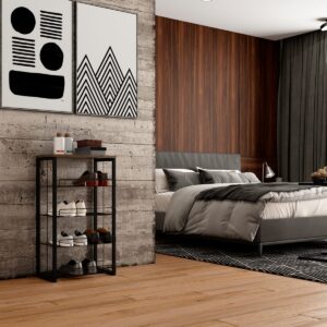 Estante Multiuso Home Design - Legno / Negro
