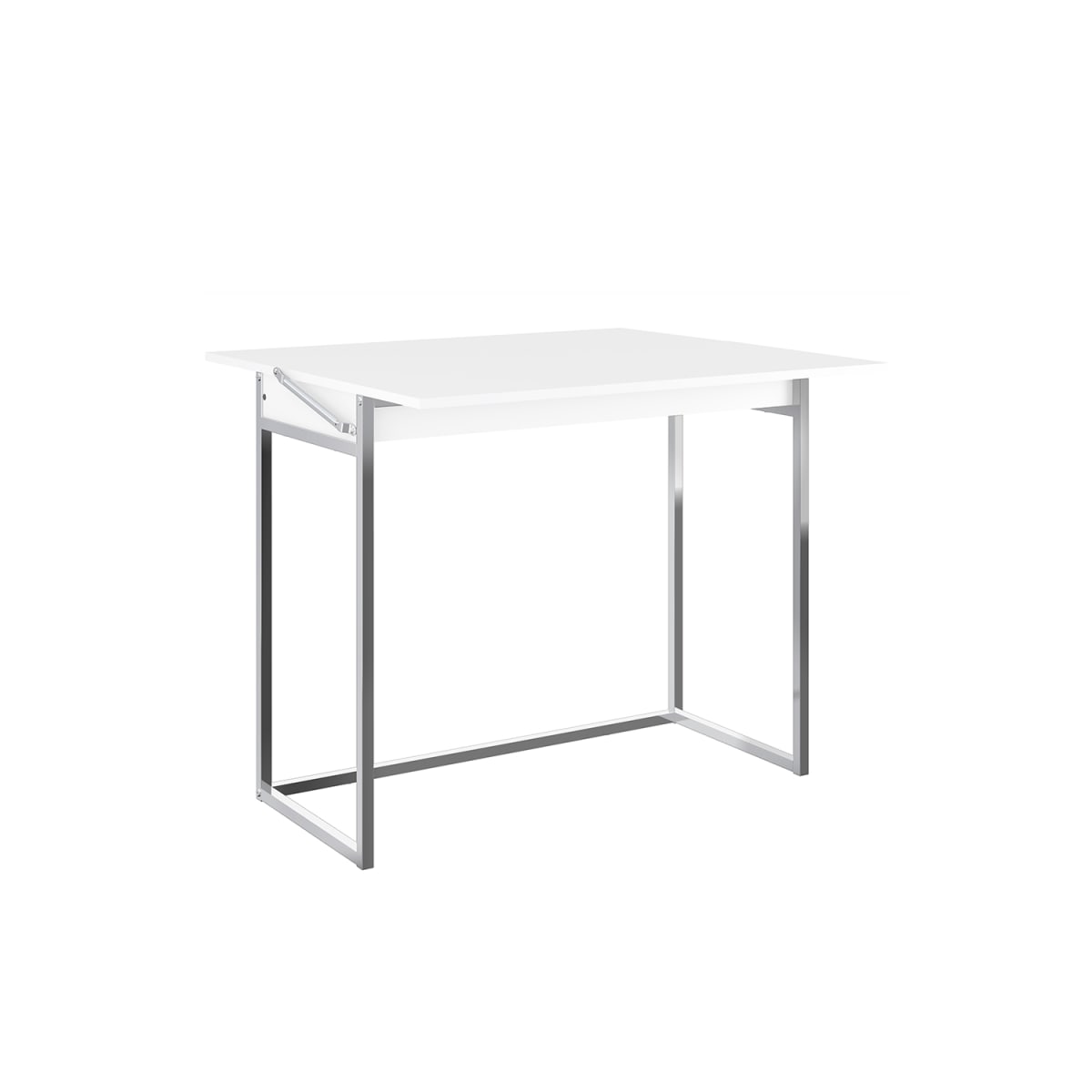 Mesa Extensible Home Design - Blanco / Cromado - Imagen 2