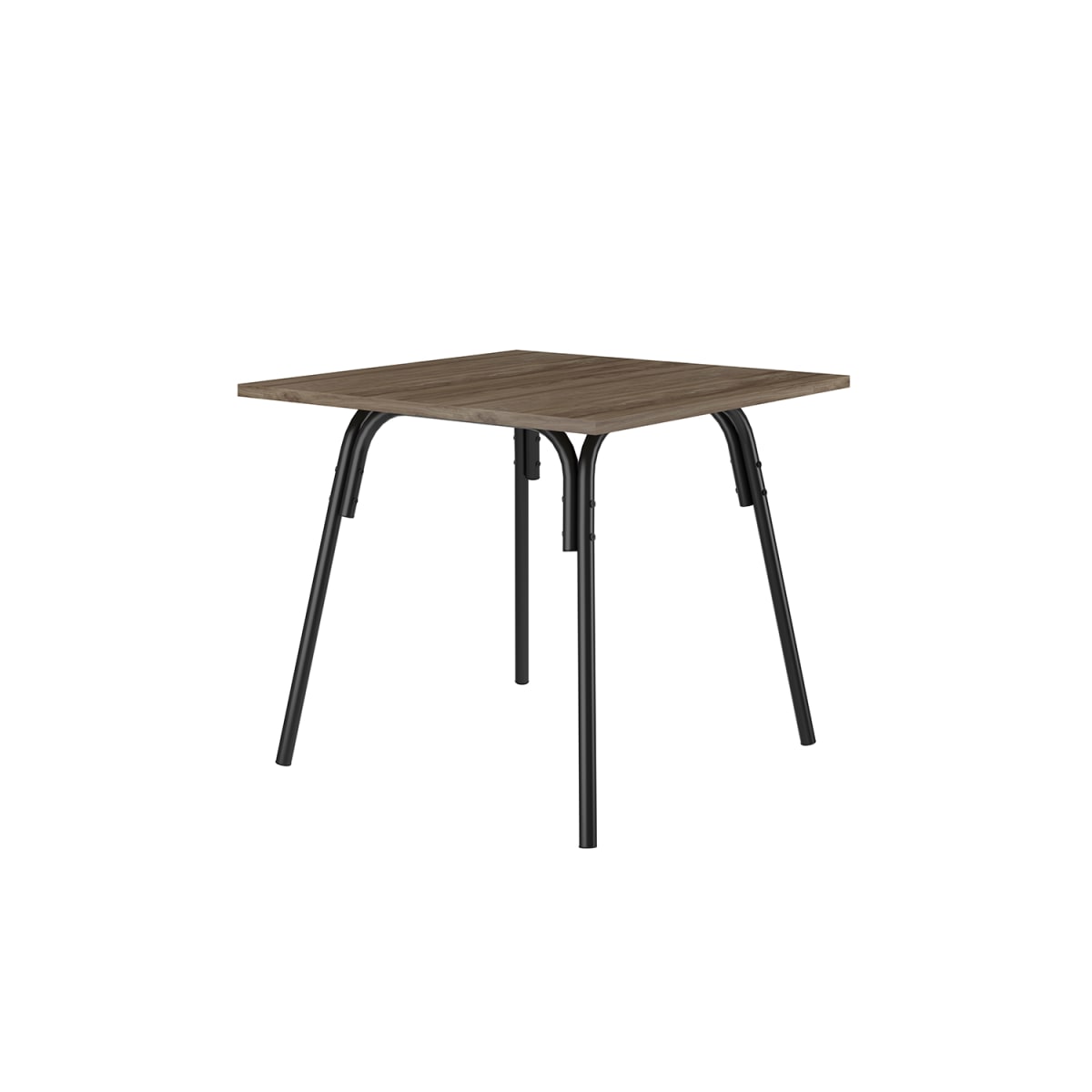 Mesa 90x90 Design - Legno / Negro - Imagen 2