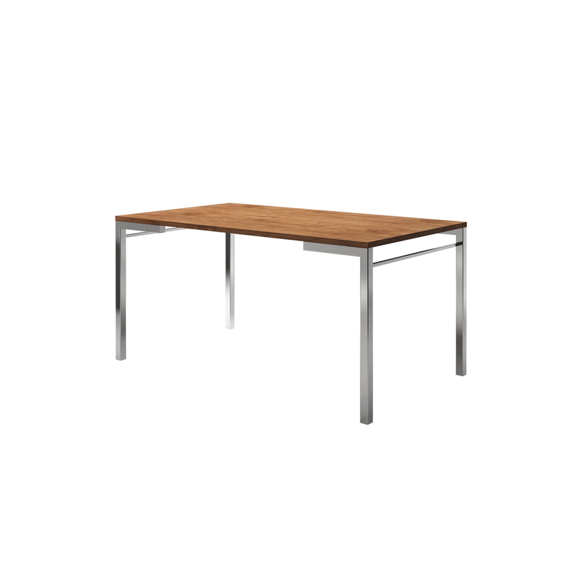 Mesa 160x90 Design - Native / Cromado - Imagen 2