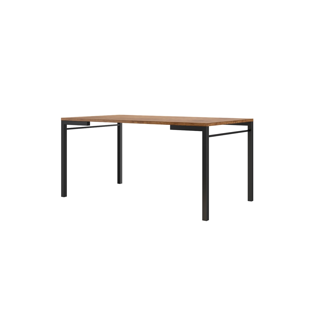 Mesa 160x90 Design - Native / Negro - Imagen 2
