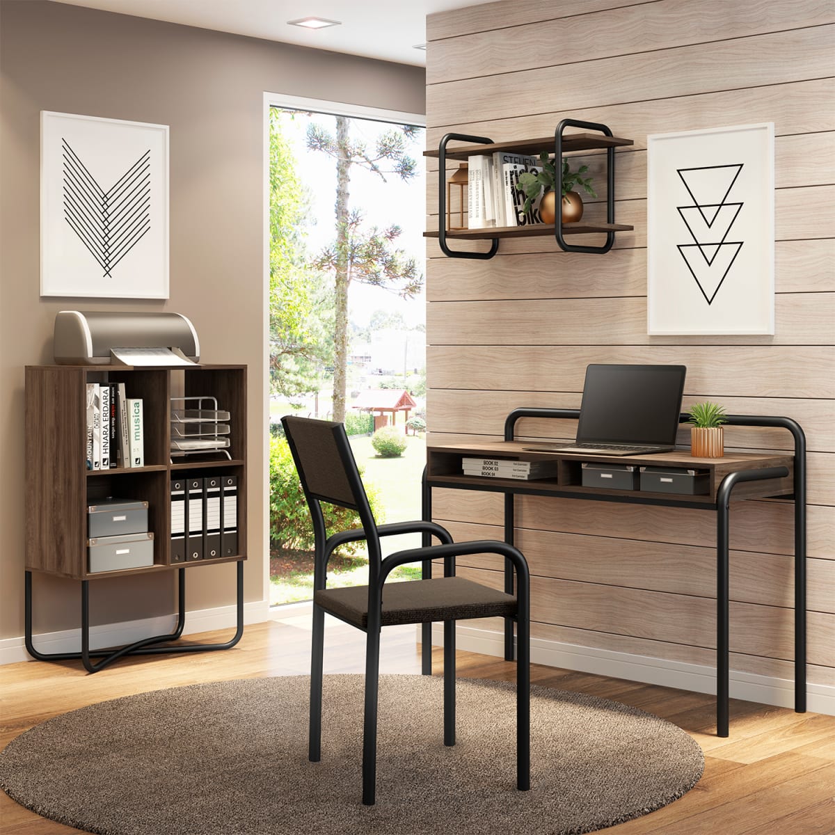 Silla Connect - Onix / Negro