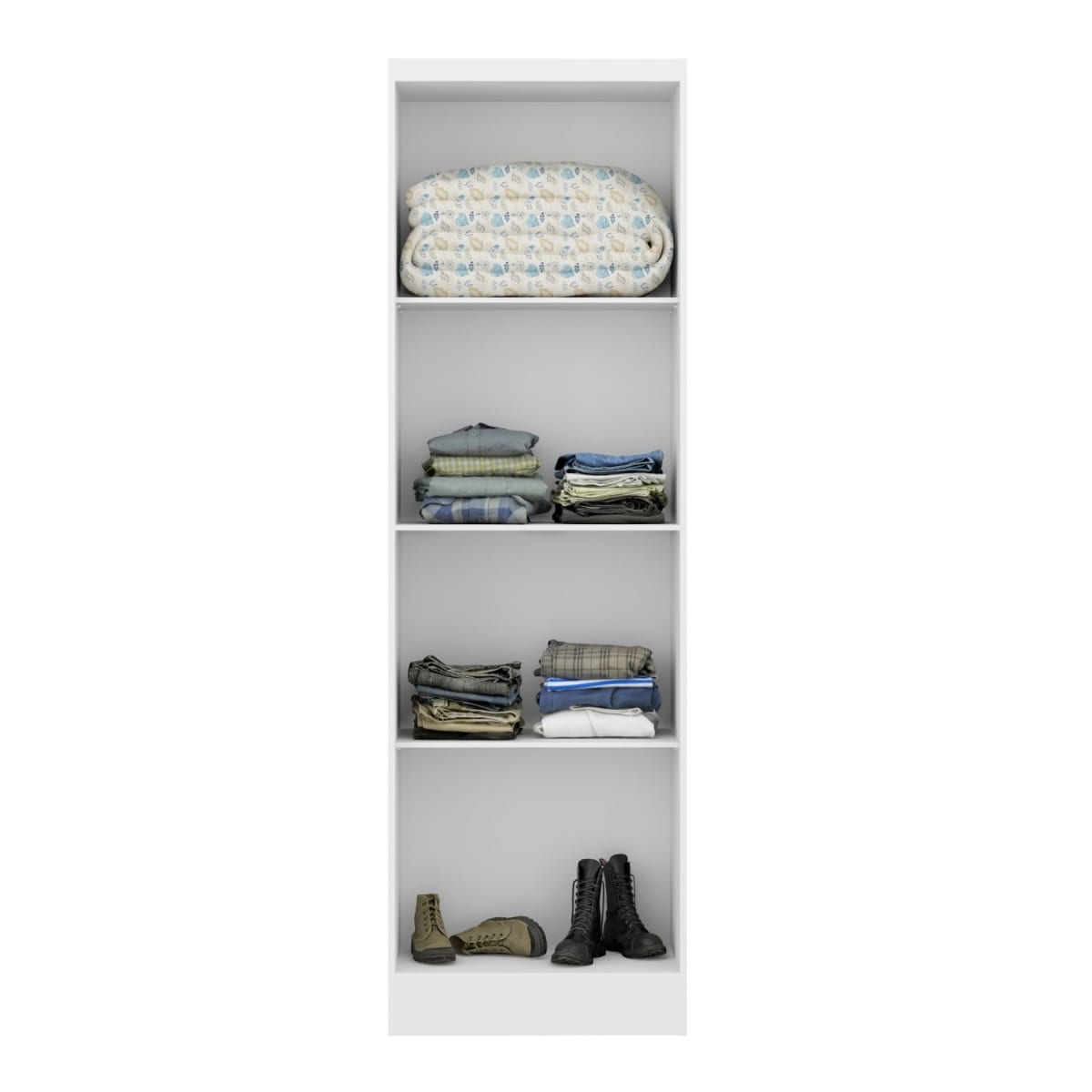 Estante Organizador con 2 Puertas Carol - Blanco - Imagen 2