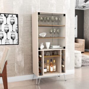 Vitrina Cristalera Scala - Blanco Invierno