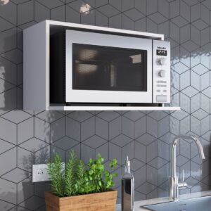 Mueble para Microondas Bahamas - Blanco