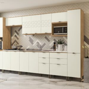 Mueble para Microondas Lotus - Castaño