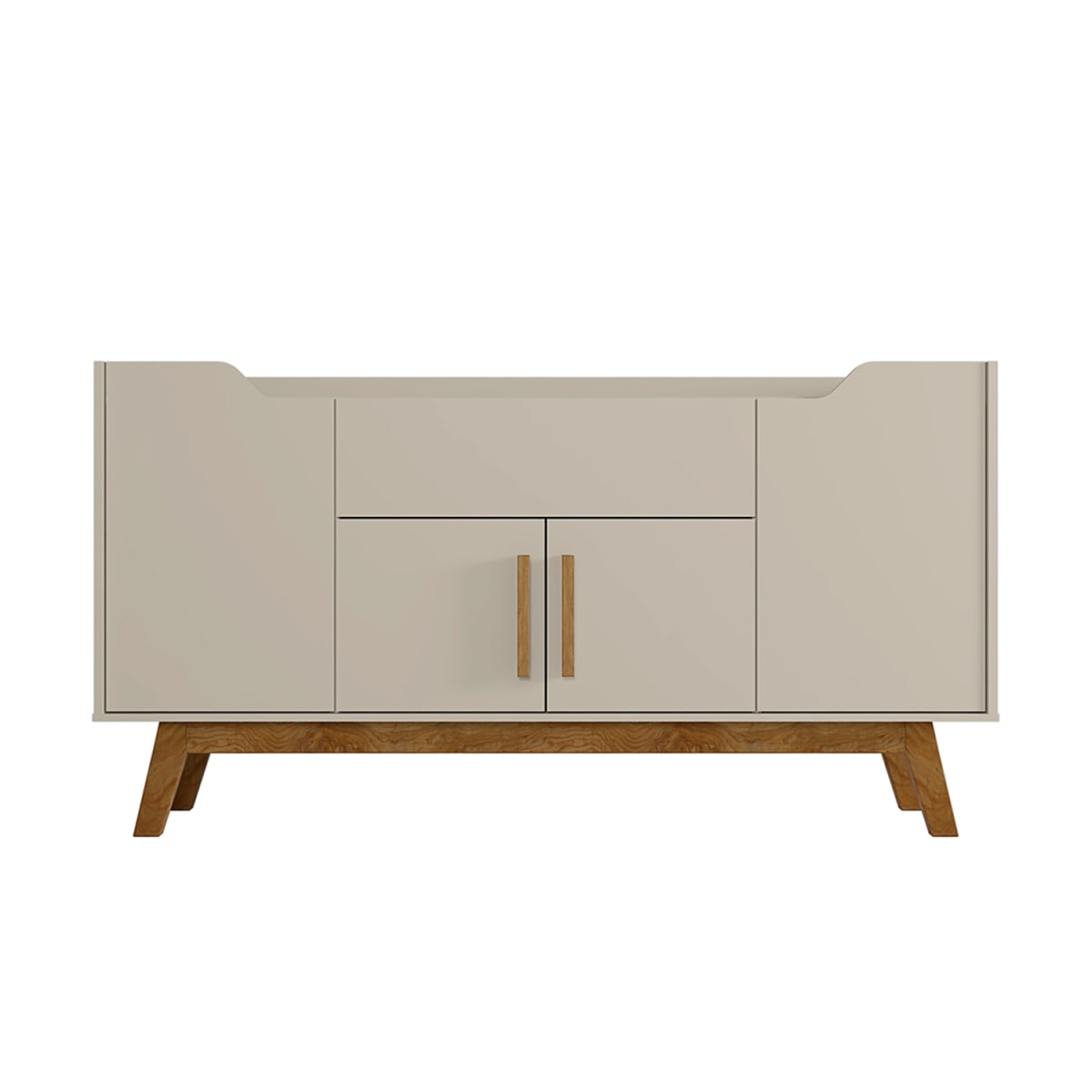 Aparador Buffet Future - Blanco Invierno / Canela - Imagen 2