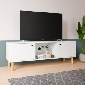 Rack Tv 55" Easy - Blanco