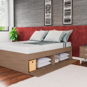 Cama 2 Plazas Con 4 Puertas Latino - Montana