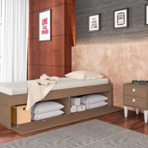 Cama 1 Plaza Con 4 Puertas Latino - Montana