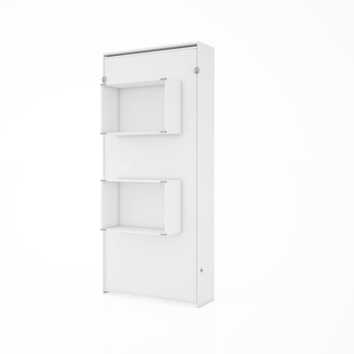 Cama Plegable Vertical 1 Plaza Manhattan - Blanco - Imagen 2