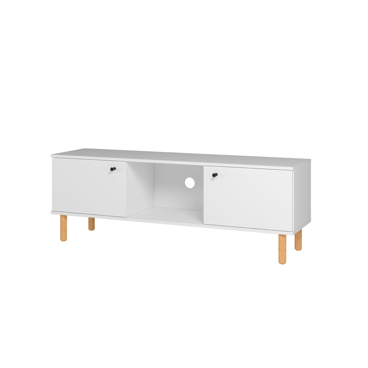 Rack Tv 55" Easy - Blanco - Imagen 2