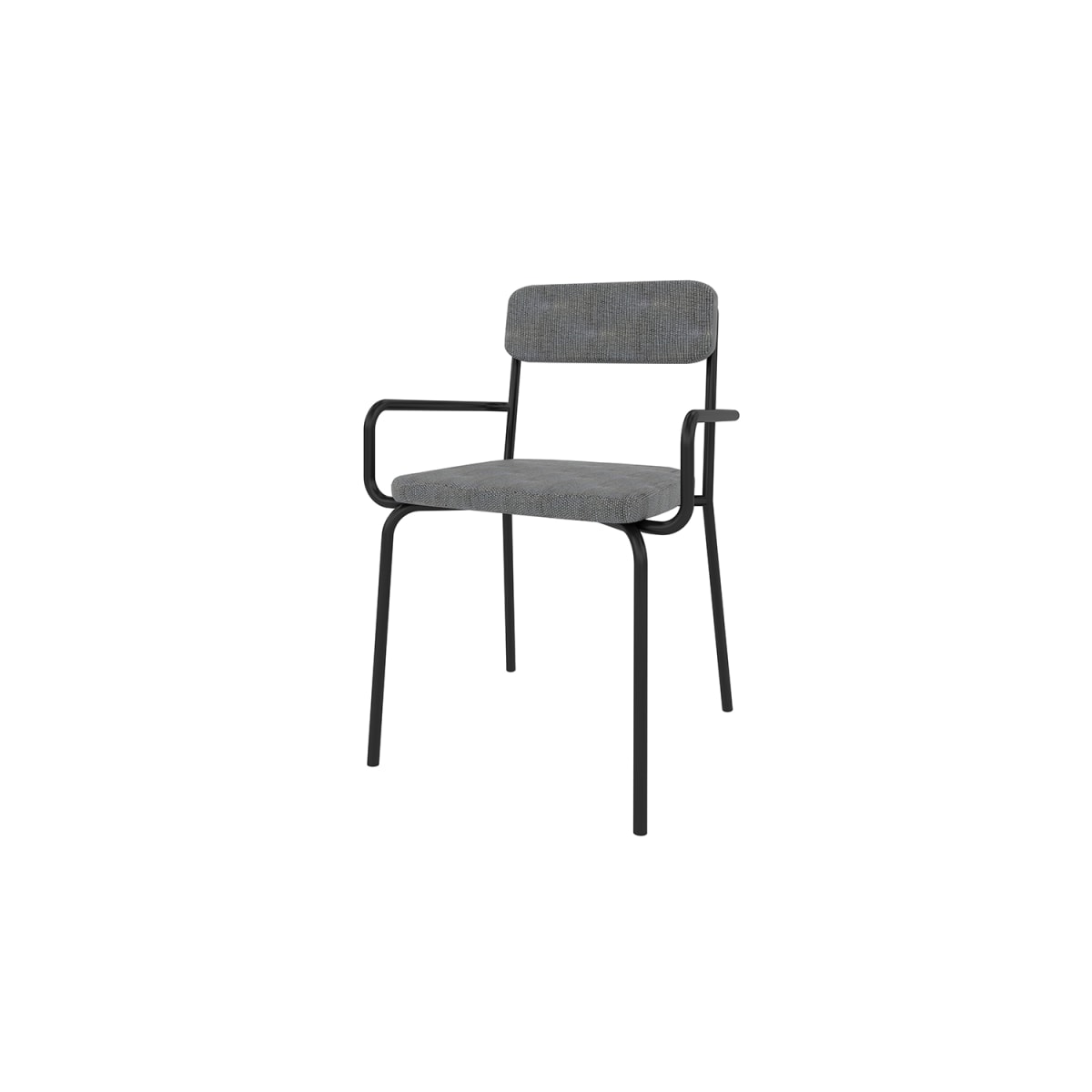 Silla Lenox - Negro / Gris - Imagen 2