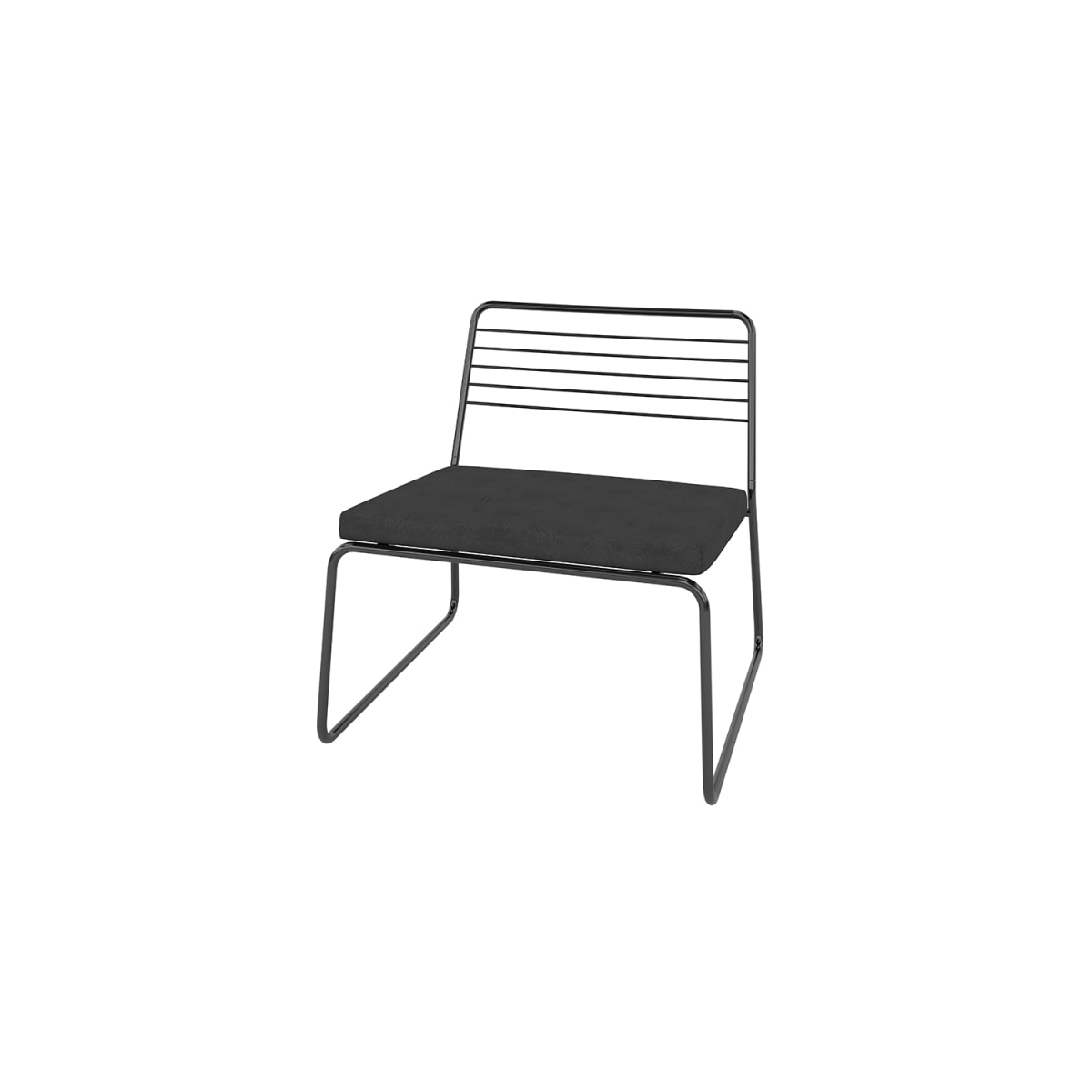 Poltrona Bermont - Negro - Imagen 2
