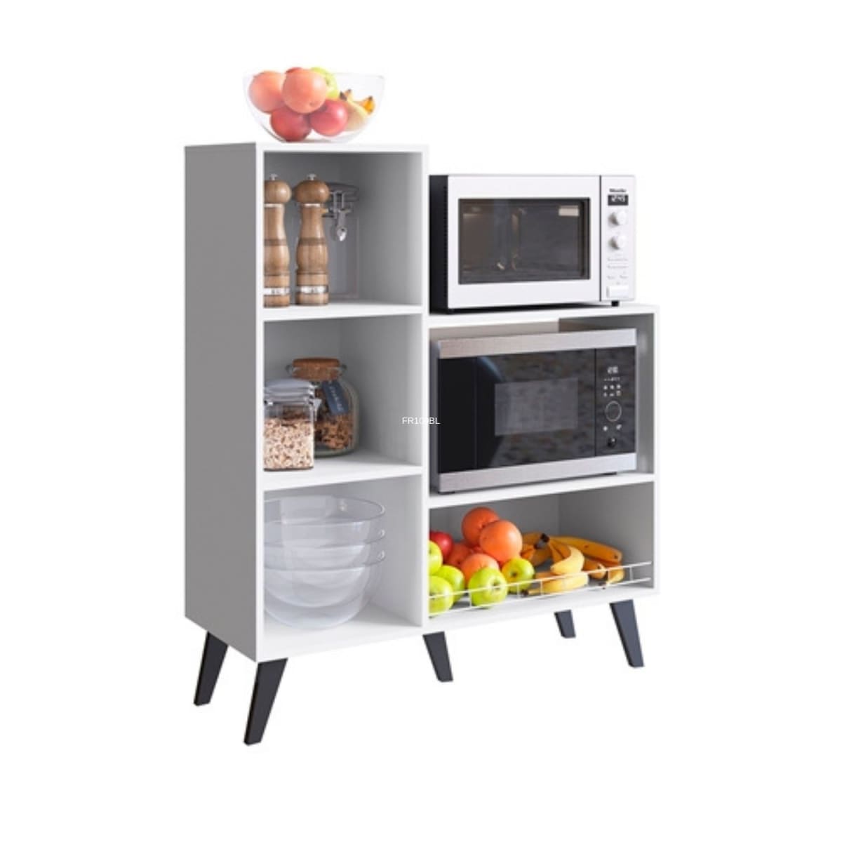 Mueble Frutero para Horno Xangai - Blanco - Imagen 3