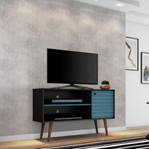 Rack TV 42" Jade - Negro / Azul