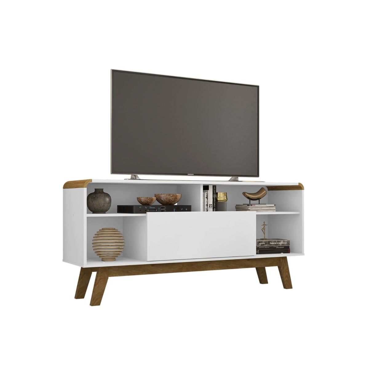 Rack Tv 55" Lazuli - Blanco - Imagen 3