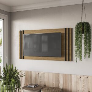 Panel Tv 42" Venezia - Castaño / Metal